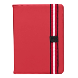 Journal rechargeable en PU recyclé à motif chevron – A5 personnalisable
