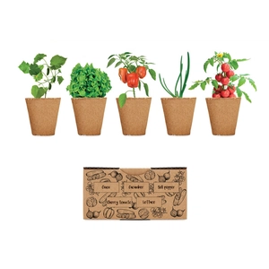 Kit de culture de salades personnalisable - kit de plantation personnalisable