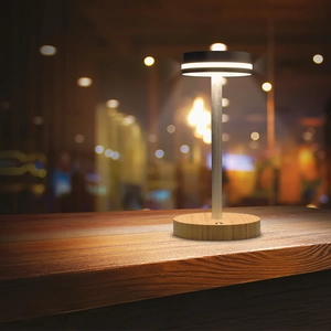 Lampe d'ambiance de table ou bureau - réglable et rechargeable personnalisable