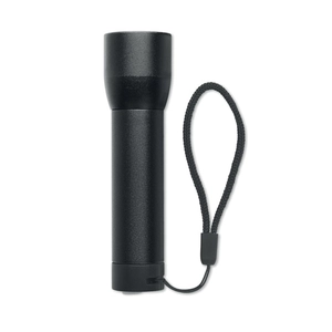 Lampe torche rechargeable en aluminium recyclé personnalisable