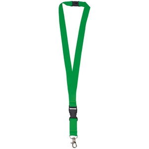 Lanyard en polyester avec séparateur plastique personnalisable