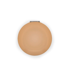 Miroir rond double face en aluminium avec fermeture magnétique personnalisable