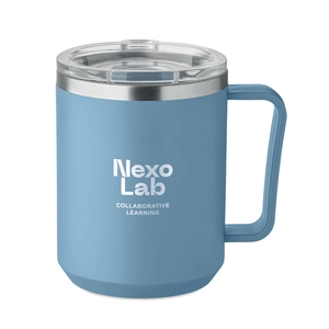 Mug à double paroi avec intérieur en acier inoxydable recyclé