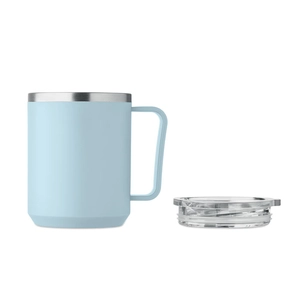Mug à double paroi avec intérieur en acier inoxydable recyclé personnalisable