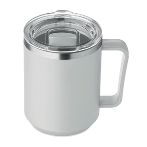 Mug à double paroi avec intérieur en acier inoxydable recyclé personnalisable