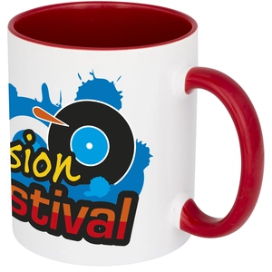 Mug bicolore 330 ml - idéal pour marquage sublimation personnalisable