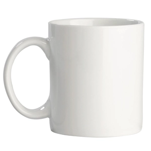 Mug blanc 300 ml en porcelaine - personnalisable par sublimation personnalisable