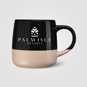 Mug céramique - design à blocs de couleur - 445 ml personnalisable