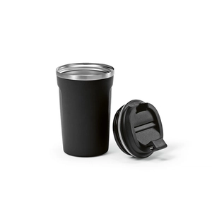 Mug de voyage en acier inox recyclé 490 ml isolation double paroi personnalisable