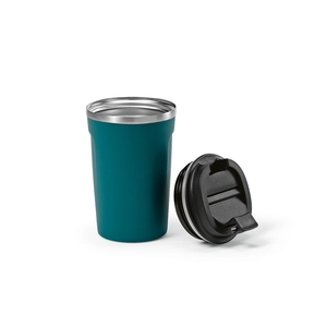 Mug de voyage en acier inox recyclé 490 ml isolation double paroi personnalisable