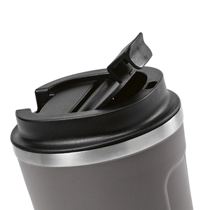 Mug de voyage en acier inox recyclé 490 ml isolation double paroi personnalisable