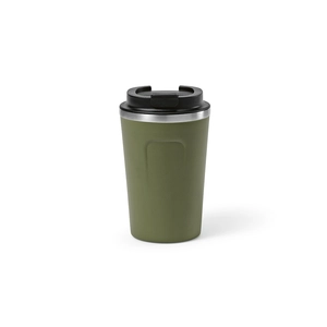 Mug de voyage en acier inox recyclé 490 ml isolation double paroi personnalisable