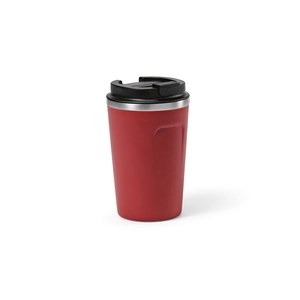 Mug de voyage en acier inox recyclé 490 ml isolation double paroi personnalisable