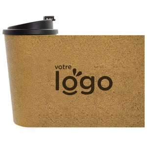 Mug éco en liège 450ml  personnalisable