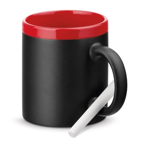 Mug en céramique 350 ml - Tasse CHALKIE avec craie personnalisable