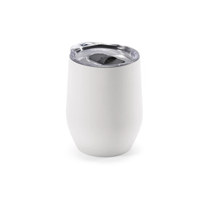 Mug isotherme 320 ml en acier inox recyclé - isolation double paroi personnalisable