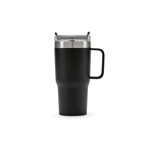 Mug isotherme 580 ml en acier inox recyclé - isolation double paroi personnalisable