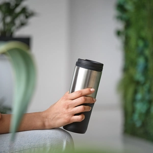 Mug isotherme en acier inox 600 ml avec triple isolation - avec revêtement céramique personnalisable