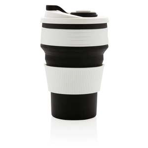 Mug pliable en silicone 350 ml personnalisable