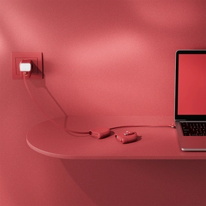 Multicâble ICE-R en plastique recyclé - USB-C personnalisable