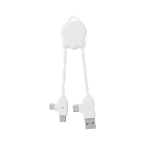 Multicâble OCTOMINI en plastique recyclé - USB-C personnalisable
