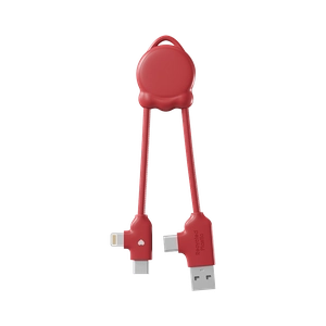 Multicâble OCTOMINI en plastique recyclé - USB-C personnalisable