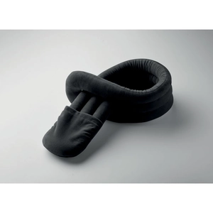 Oreiller de voyage pliable en polyester souple et en mousse personnalisable