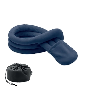 Oreiller de voyage pliable en polyester souple et en mousse personnalisable