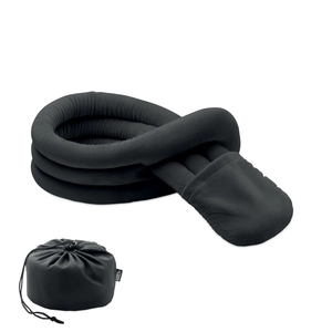 Oreiller de voyage pliable en polyester souple et en mousse personnalisable