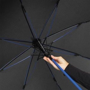 Parapluie automatique avec poignée canne 103 cm - baleines en fibre de verre personnalisable