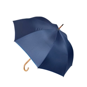 Parapluie de ville made in France - poignée en bois de hêtre personnalisable