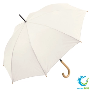 Parapluie en fibre de verre avec poignée canne en eucalyptus personnalisable