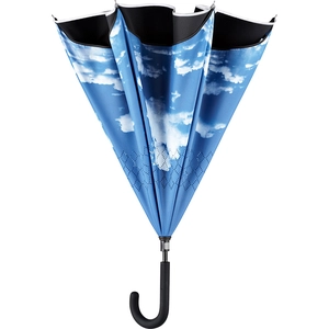 Parapluie ouverture et fermeture inversé personnalisable