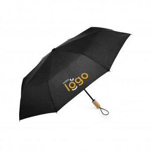 Parapluie pliable ECORAIN en PET recyclé (RPET) personnalisable