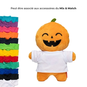 Peluche citrouille  - spécial Halloween personnalisable