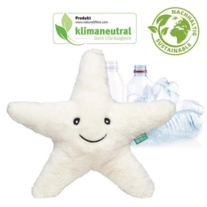 Peluche étoile de mer en RPET - convient aux enfants personnalisable