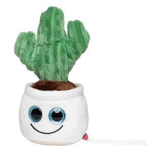 Peluche plante cactus en microfibre - convient aux enfants personnalisable