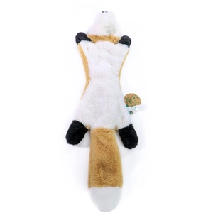 Peluche Renard pour chien en RPET personnalisable