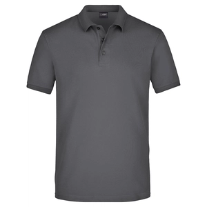 Polo Homme en tissu strech 95% coton - coupe droite personnalisable