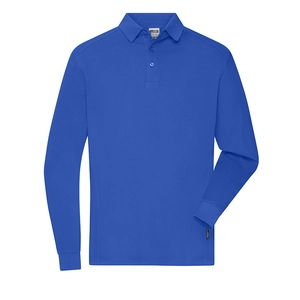 Polo workwear manches longues pour homme - polo de travail personnalisable