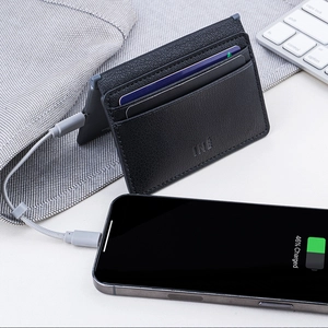 Porte cartes anti RFID avec powerbank 3 000 mAh  personnalisable