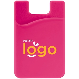 Porte cartes pour smartphone en silicone personnalisable