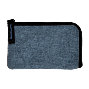 Porte monnaie anti RFID en polyester-lin personnalisable