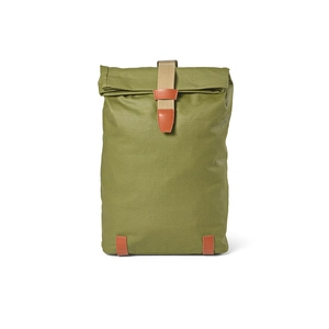 Sac à dos 23l avec revêtement imperméable en toile de coton recyclée - compartiment PC personnalisable