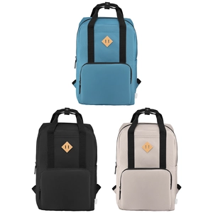 Sac à dos 300D RPET pour ordinateur portable 15 pouces - 16L personnalisable