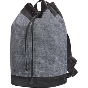 Sac à dos ELEGANCE gris chiné personnalisable