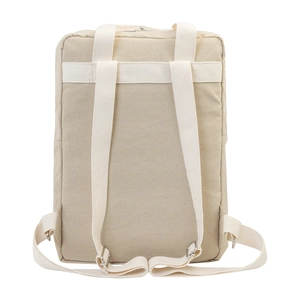 Sac à dos en toile recyclée - emplacement PC personnalisable