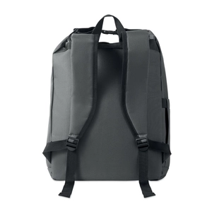 Sac à dos pour ordinateur portable de 15 pouces en polyester 600D RPET personnalisable