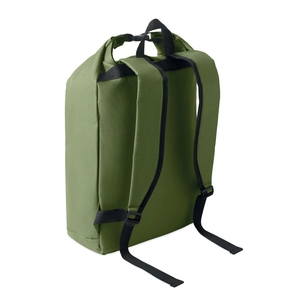 Sac à dos pour ordinateur portable de 15 pouces en polyester 600D RPET personnalisable