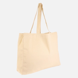 Sac avec soufflet 12 cm - coton 220 gr personnalisable